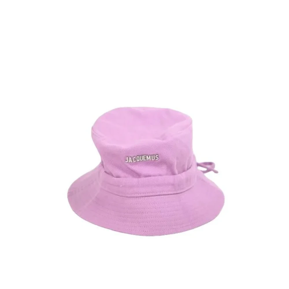 Jacquemus Pre-owned Cotton hats Purple Dames