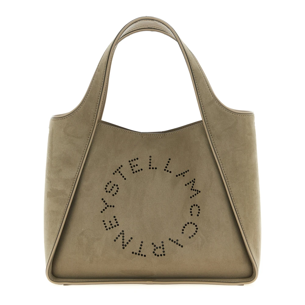 Stella Mccartney Grön Stella Logo Crossbody-Väska