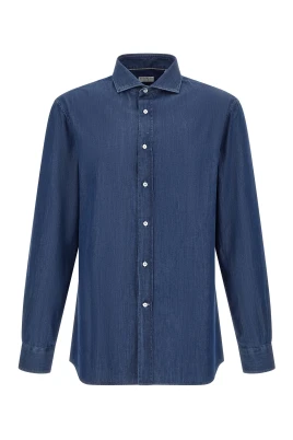Lättviktsdenimskjorta