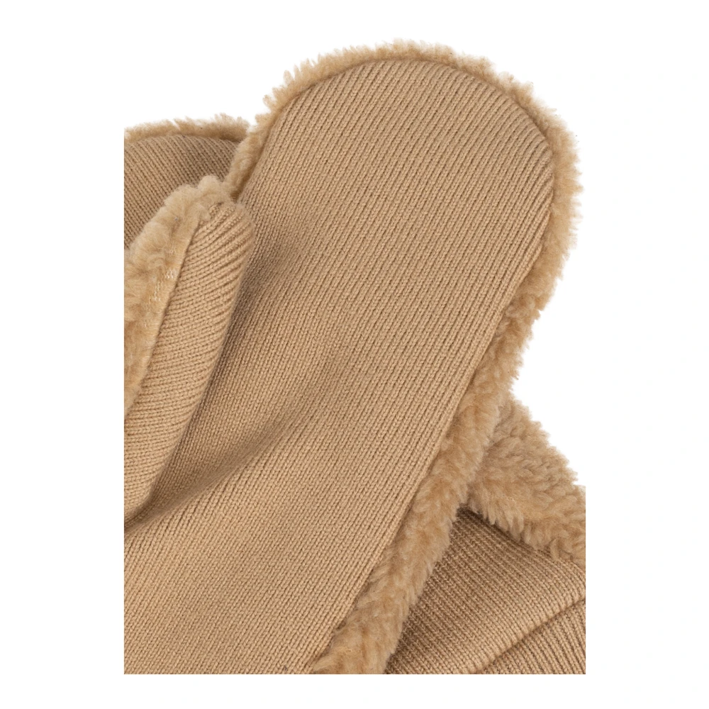Dsquared2 Wollen handschoenen Beige Heren