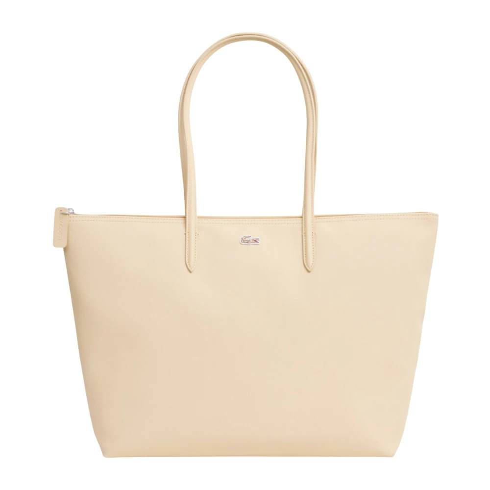 Lacoste Women's Yellow Shopping Bags, One Size, Sac Cabas L.12.12 Concept