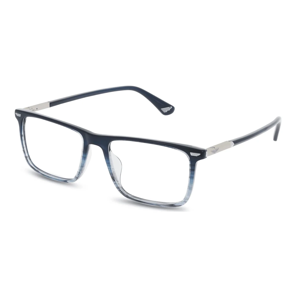 Police Unisex Blue New Crossroads 1 Optical Frame - Glasses - 55 Mm - Accessories