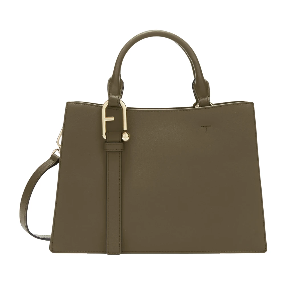 Furla Women's Green Handbags, One Size, Nuvola Tote Bag