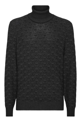 Turtle Neck Monogram