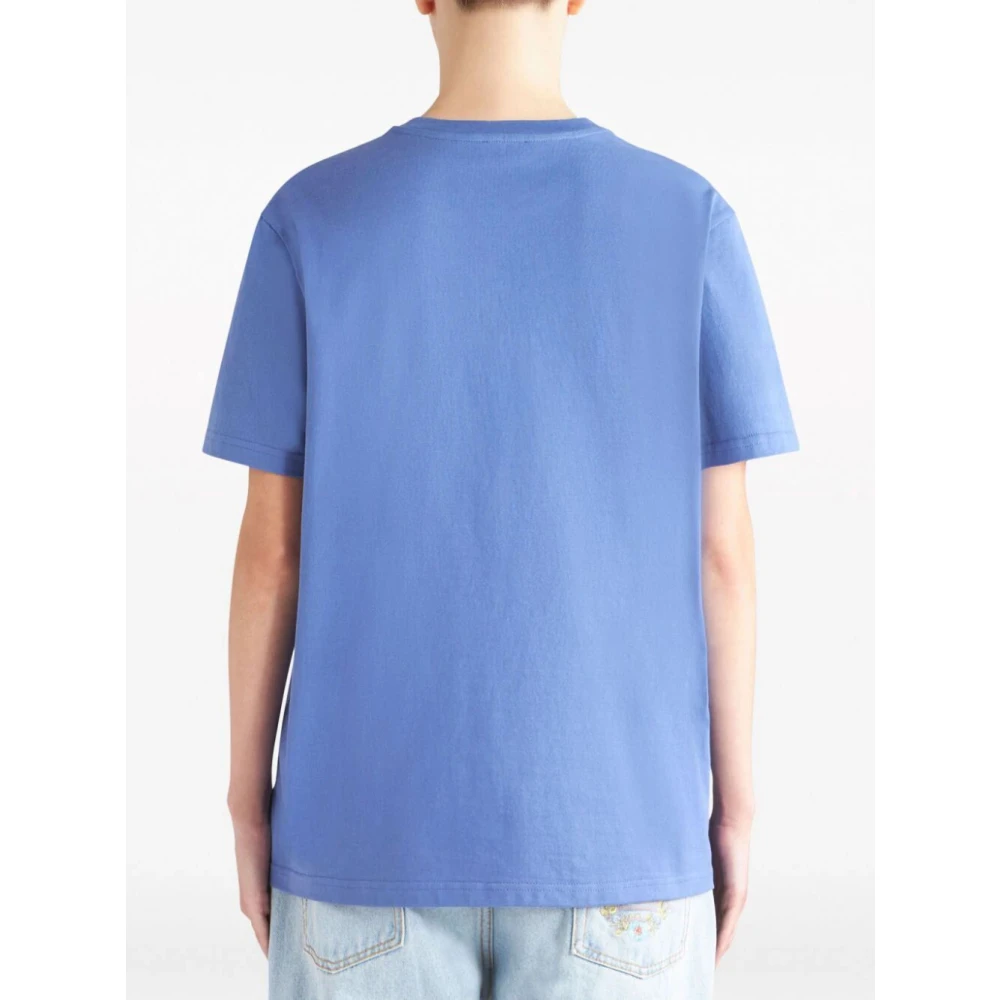 ETRO Bloemen T-shirt Blue Dames