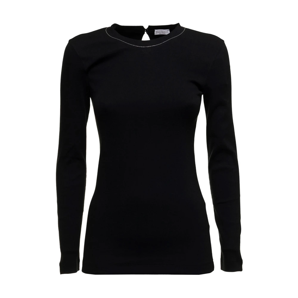 Tops > Long Sleeve Tops - - Brunello Cucinelli - Modalova