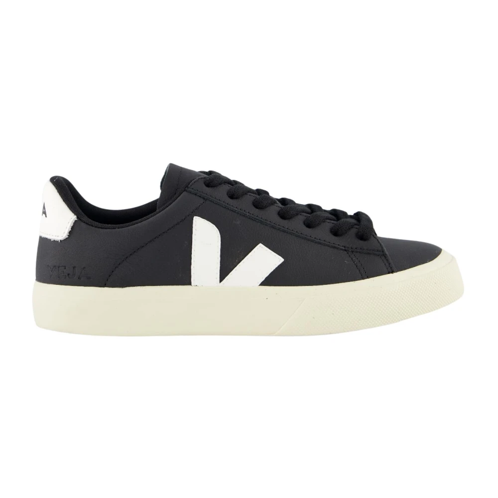 Veja Campo Leren Sneaker Dames Schoenen Zwart