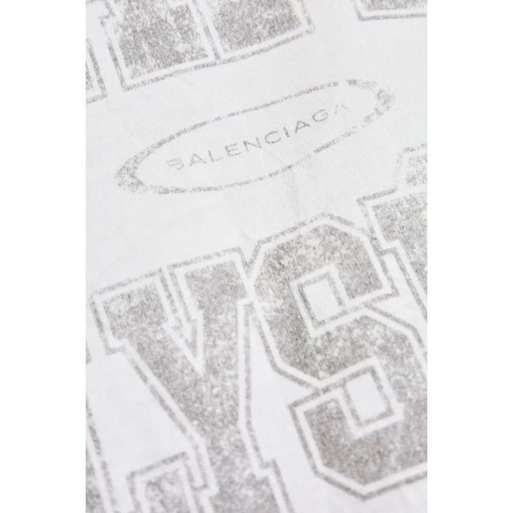 Balenciaga T-shirt met print Beige Heren