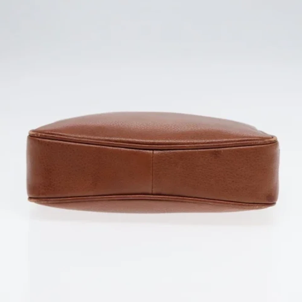 Burberry Vintage Pre-owned Leather shoulder-bags Brown Dames