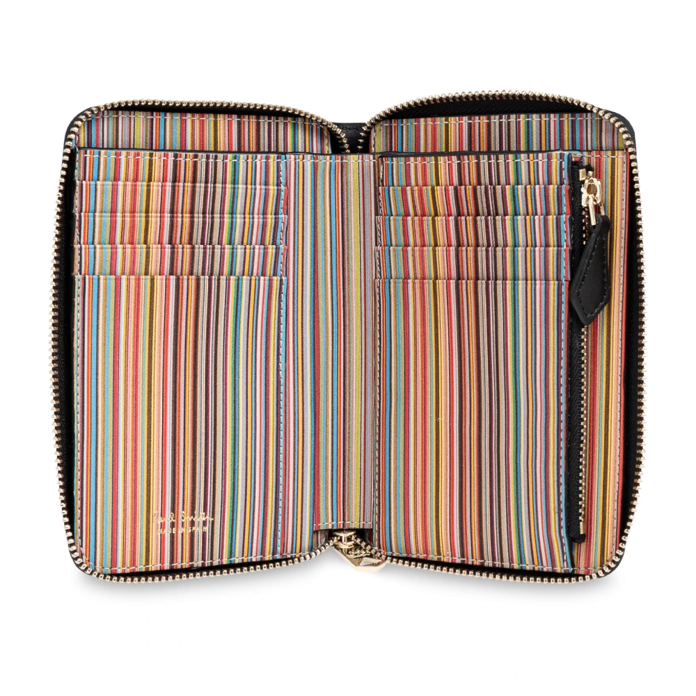 Paul Smith Portemonnee met logo Black Dames