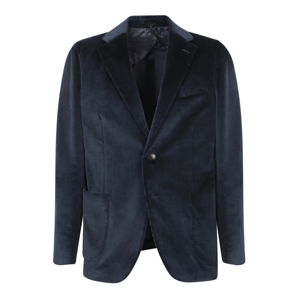 Lardini Blauwe Blazer Verhoog Stijl Elegant Blue Heren