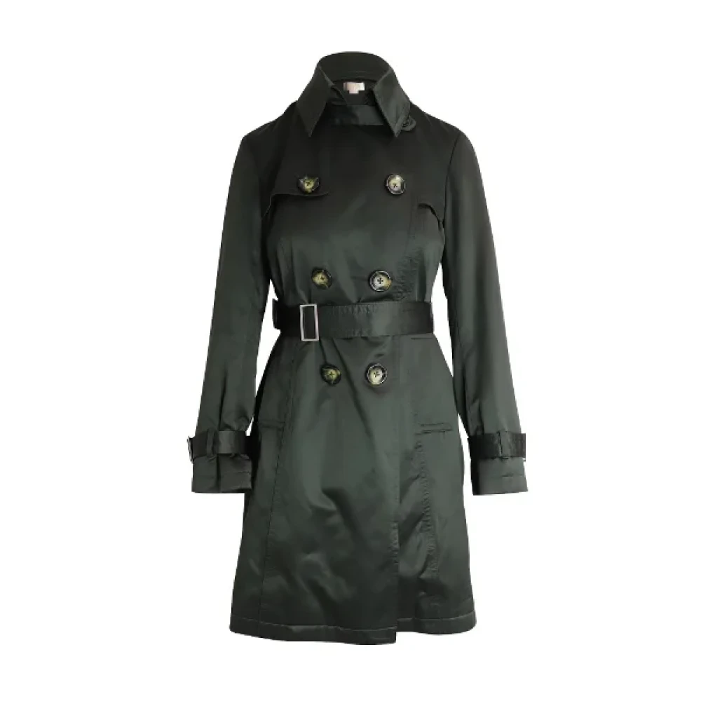 Michael Kors Pre-owned Polyester outerwear Green Dames