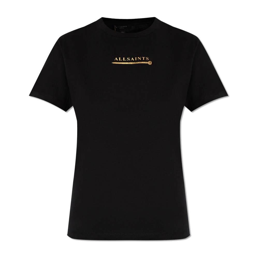 AllSaints Perta T-shirt Black Dames