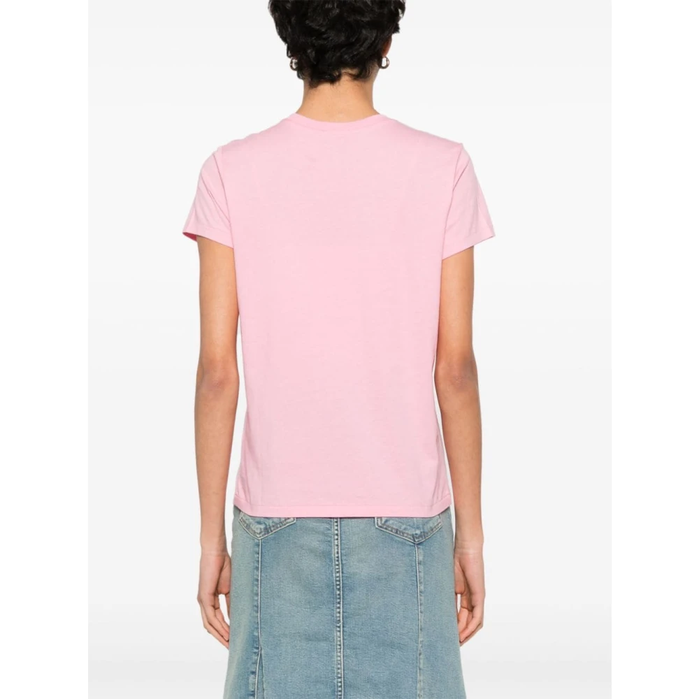 Polo Ralph Lauren Roze Crewneck T-shirts en Polos Pink Dames