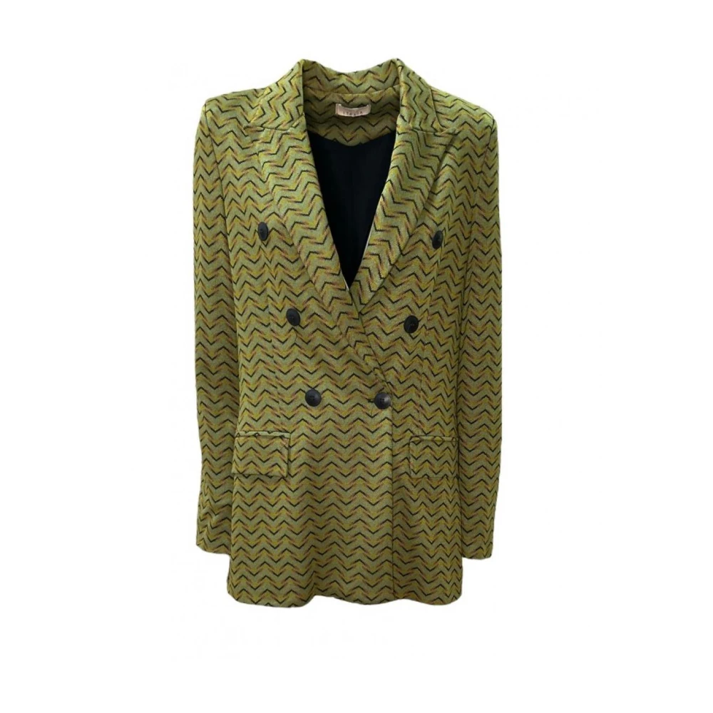 H2O Polyester jassen en blazers Green Dames
