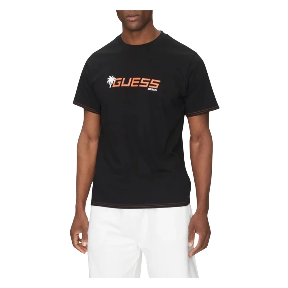 Guess - Tops > T-Shirts - Black - Guess - Modalova