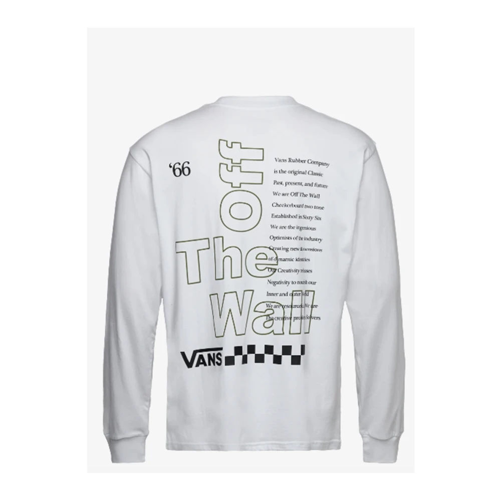 Vans Langemouw Posted Shirt (Wit) White Heren