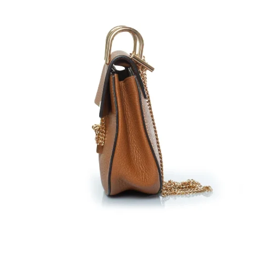 Chloé Pre-owned Leather shoulder-bags Brown Dames