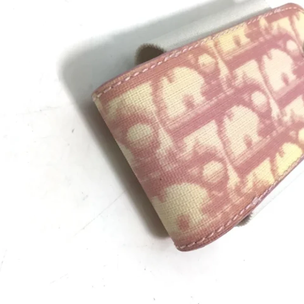 Dior Vintage Pre-owned Fabric home-office Pink Dames