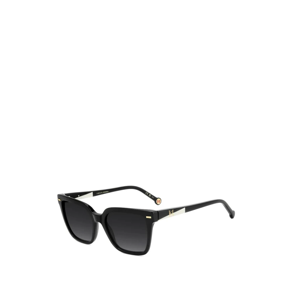 Carolina Herrera Black Sunglasses, Female, 54 Mm, Her 0361/S Sunglasses