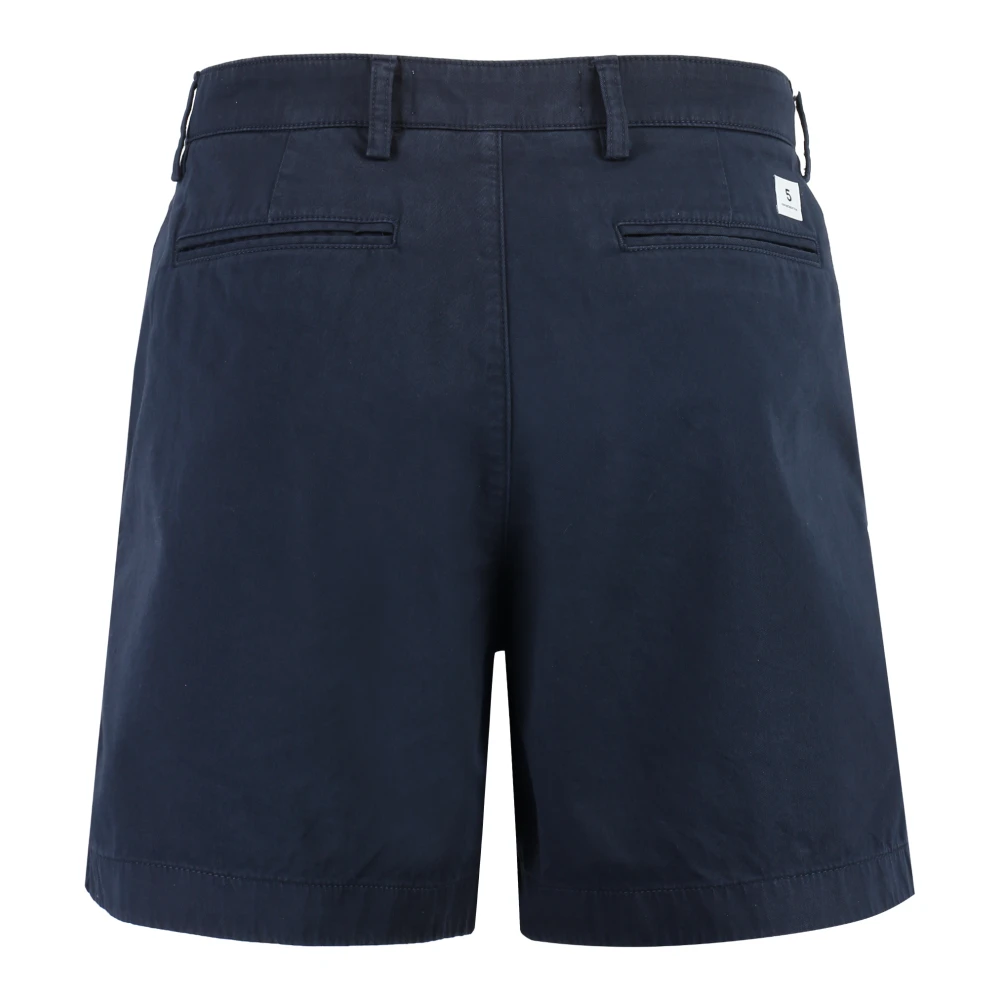Department Five Katoenen Bermuda Shorts met Zakken Blue Heren