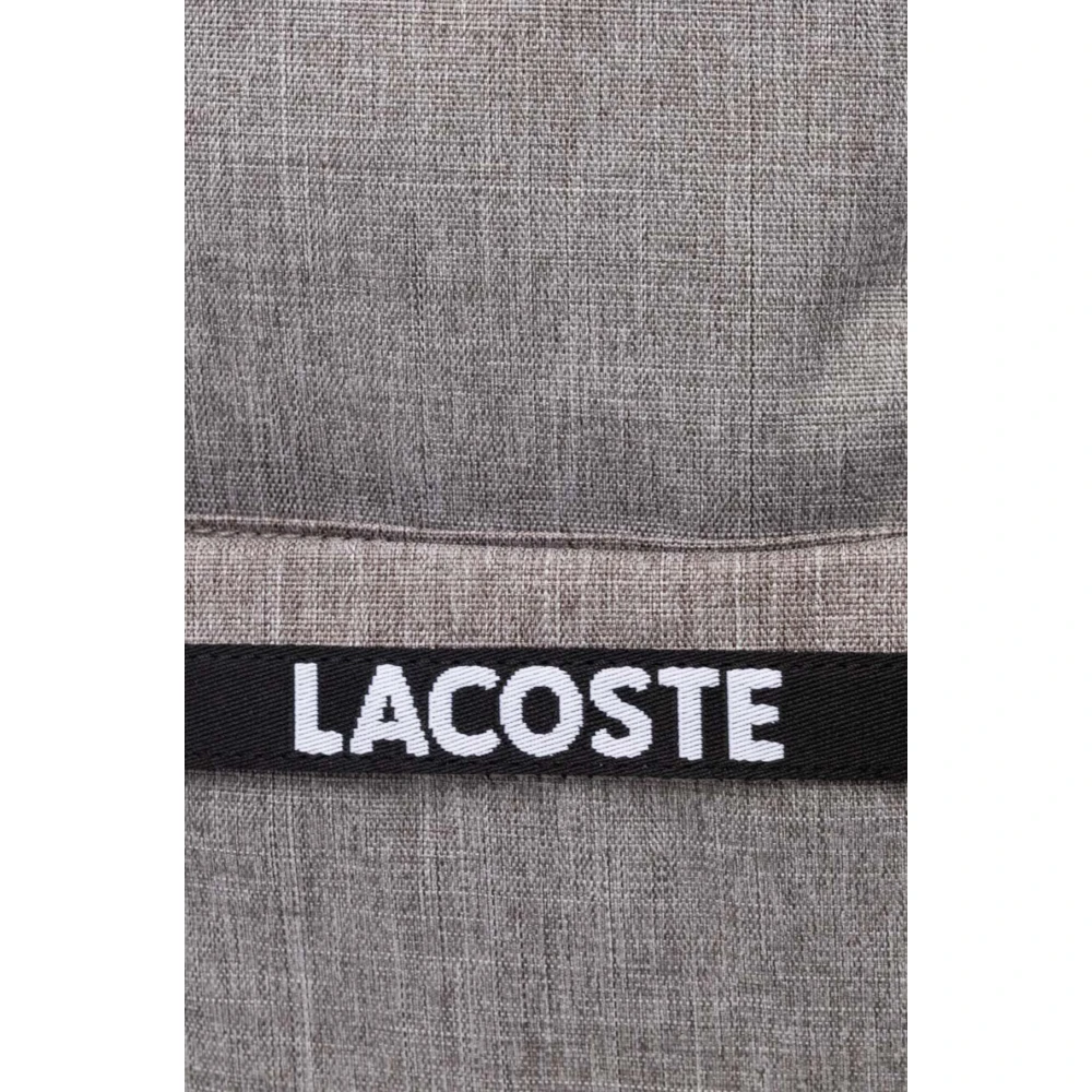 Lacoste Sportieve Rugzak met Laptopvak Gray Heren