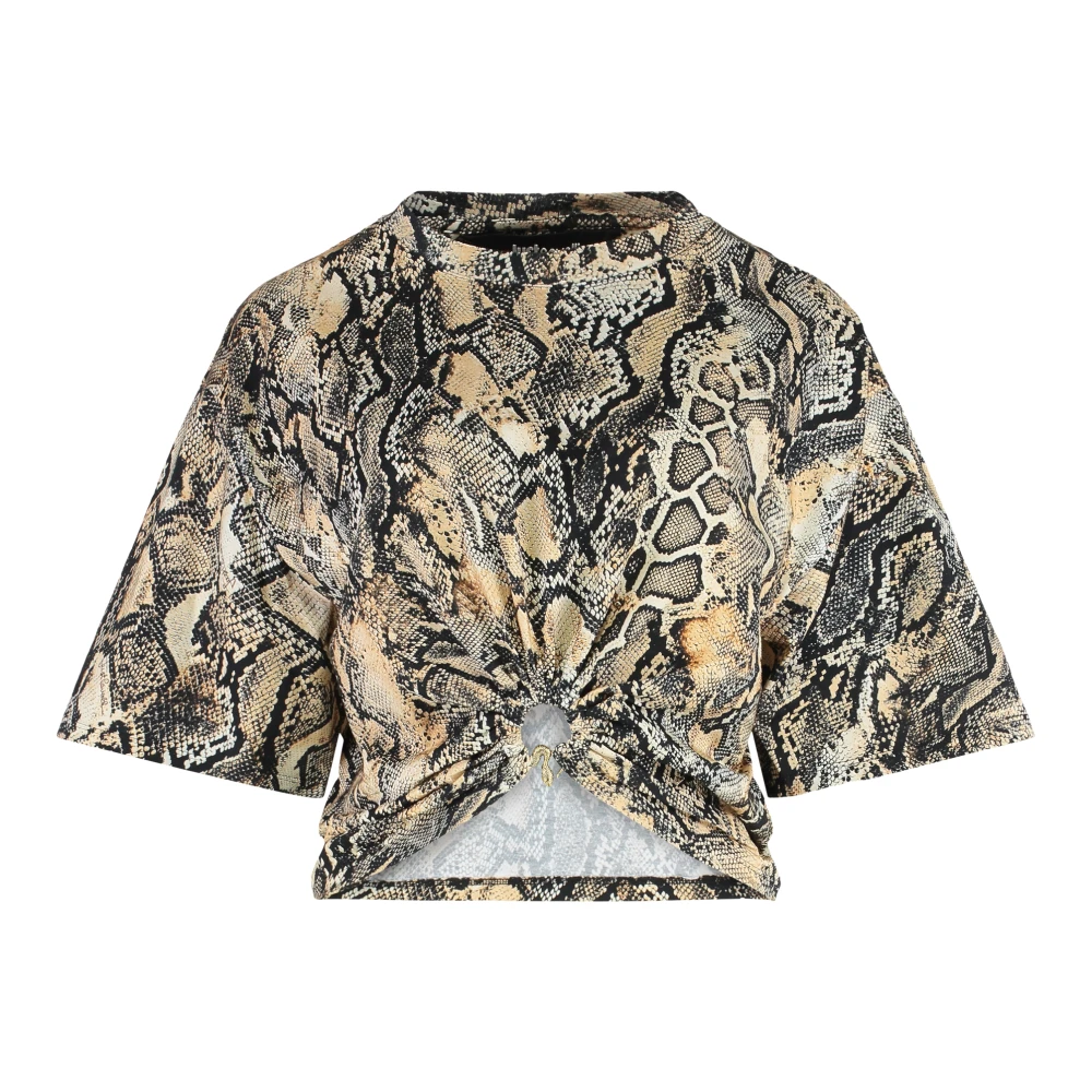 Just Cavalli Women's Cotton Printed T-Shirt