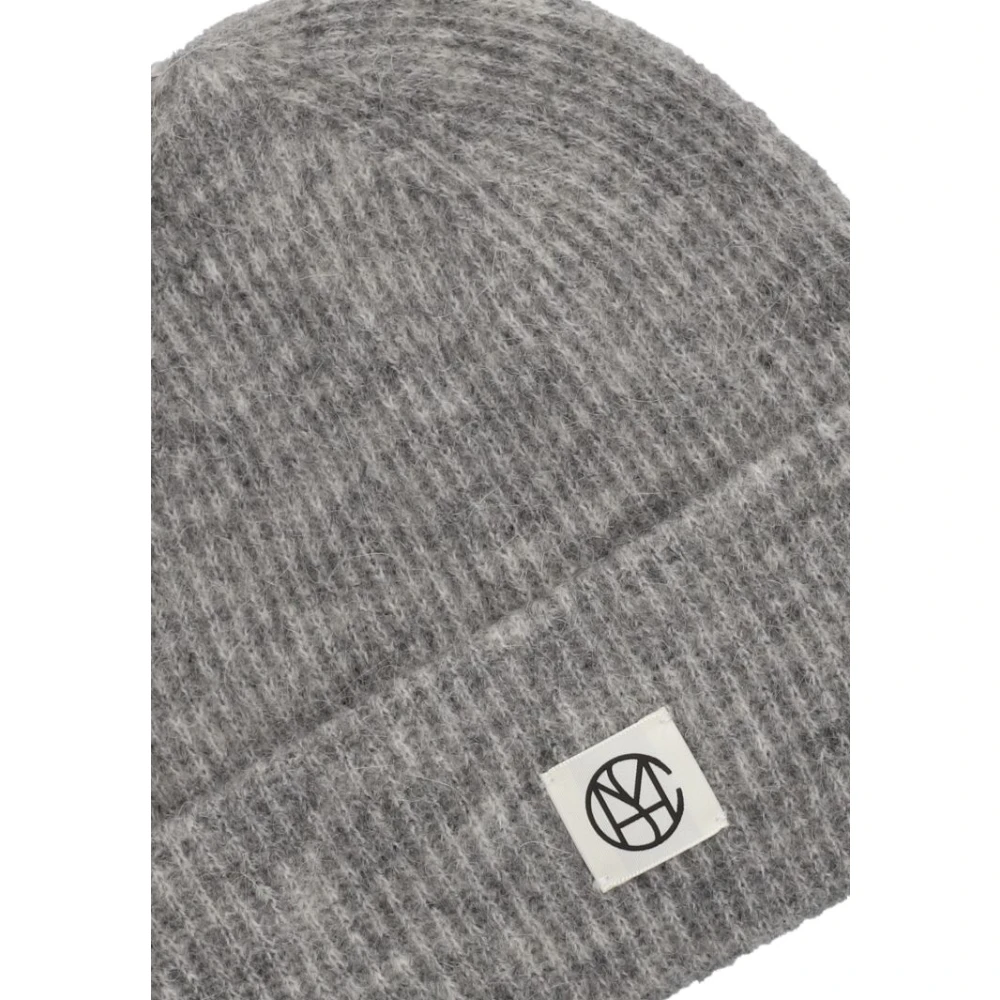 moss copenhagen Roze Icon Beanie voor stijlvolle vrouwen Pink Dames