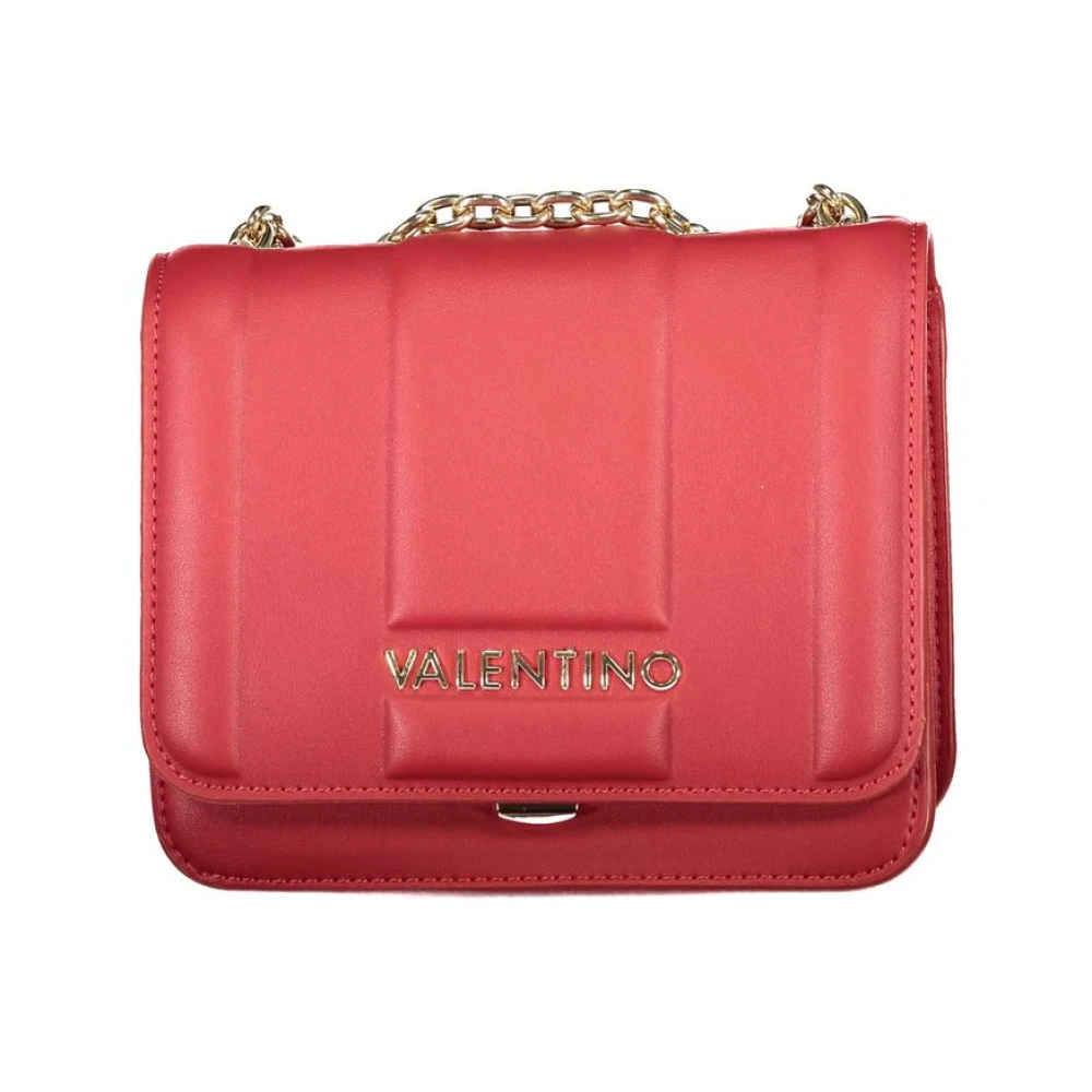 Valentino By Mario Valentino Women's Red Chain Shoulder Bag