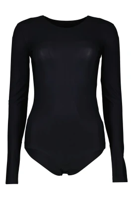 Slim Långärmad Nylon Body