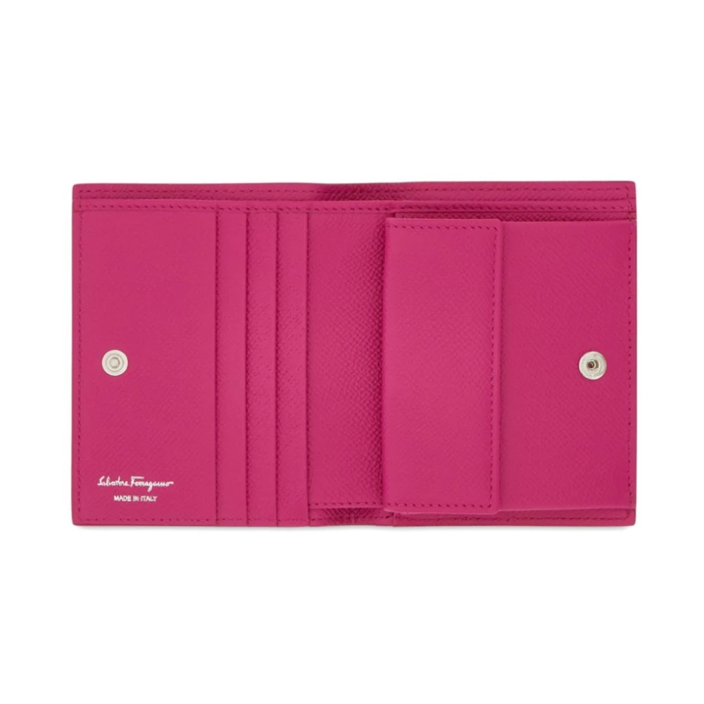 Salvatore Ferragamo Stijlvolle Portemonnees Collectie Pink Dames
