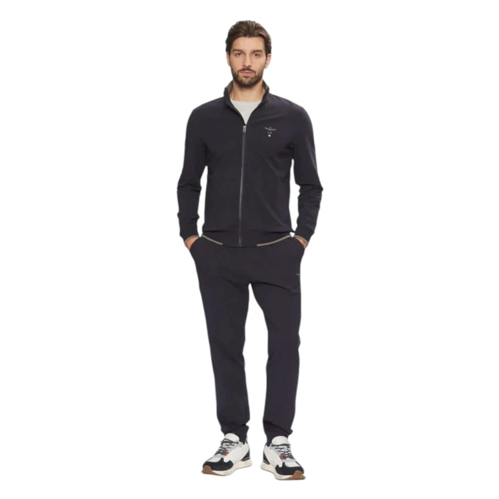 Aeronautica militare Compleet Jumpsuit Blue Heren