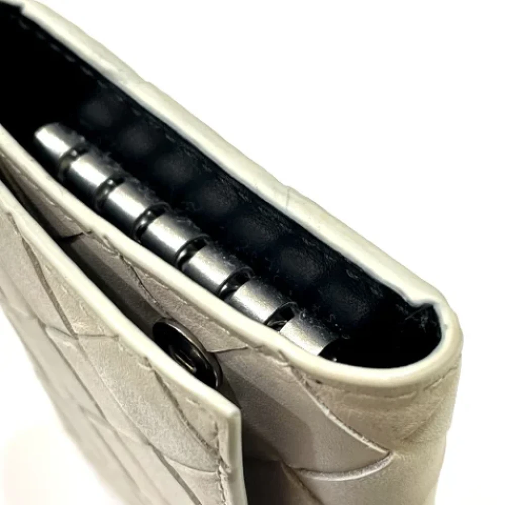 Bottega Veneta Vintage Pre-owned Leather key-holders White Dames