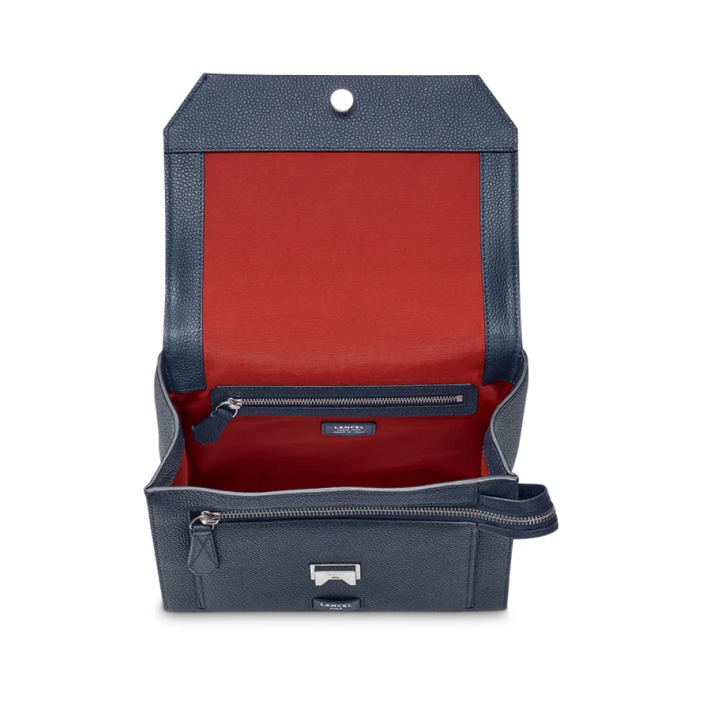 Lancel Blauwe leren crossbodytas Ninon Blue Dames