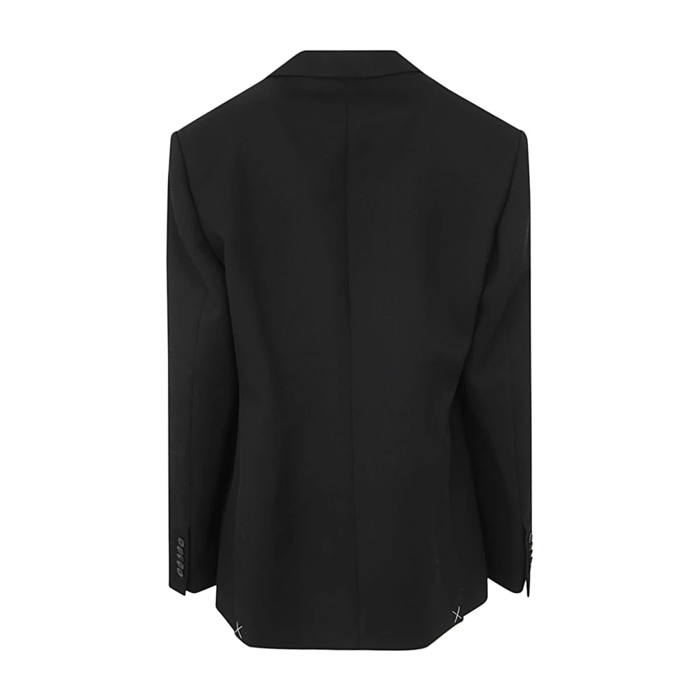 Wardrobe.nyc Zwarte Oversized Blazer Black Dames