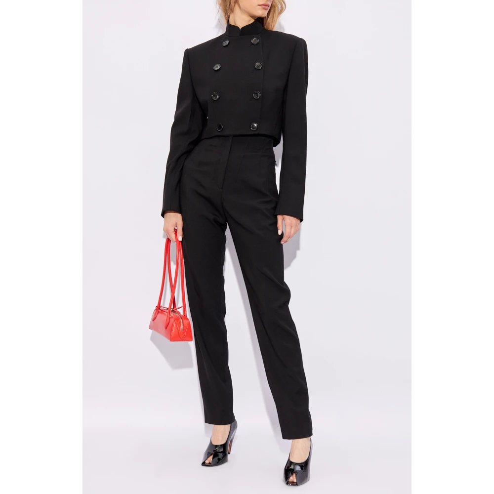 Alaïa Wollen broek Black Dames