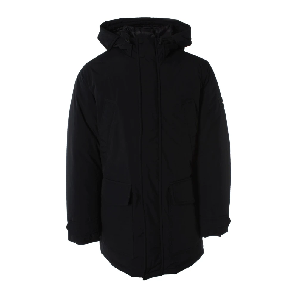 Tommy Hilfiger Men's Blue Rockie Down Parka