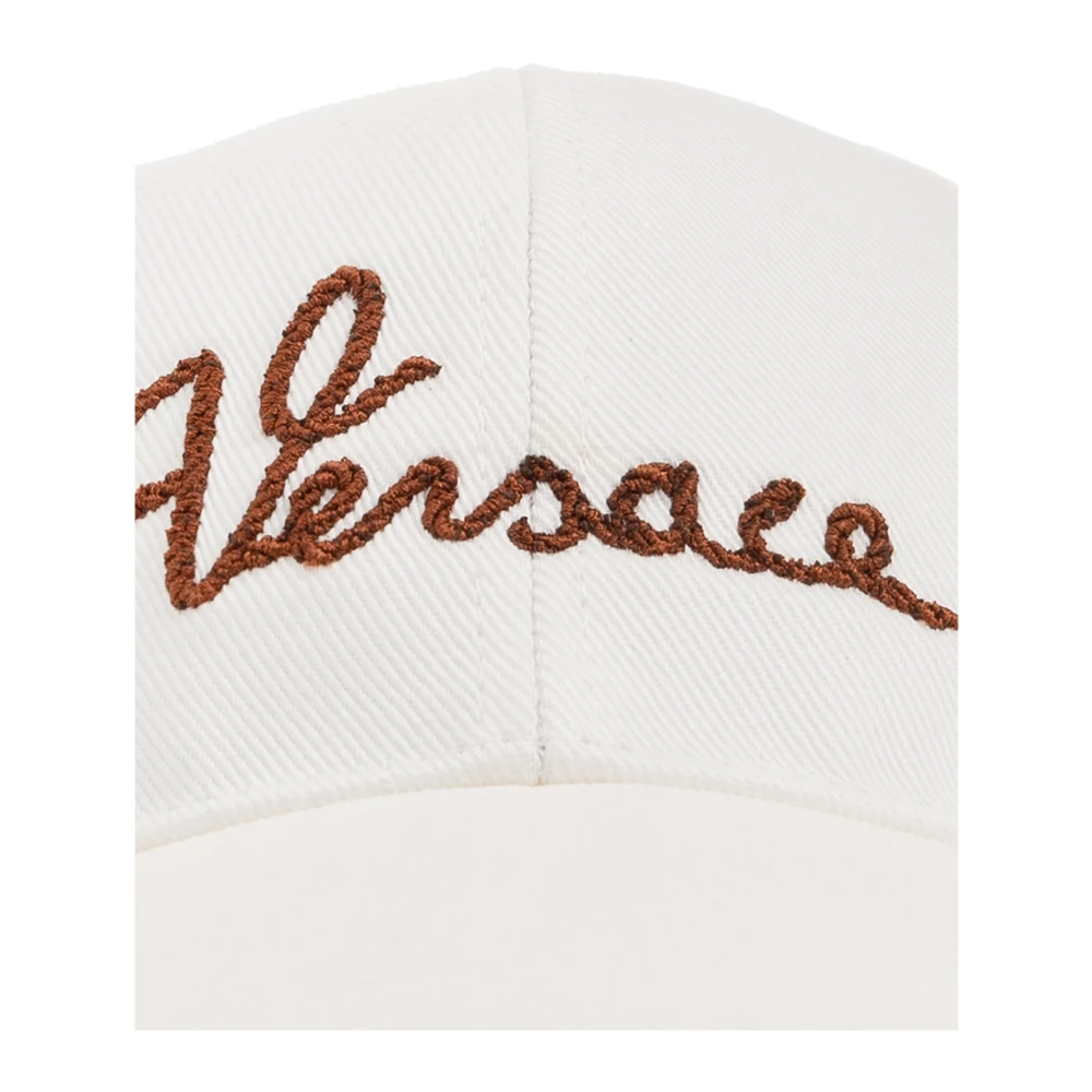 Versace Baseballpet White Heren