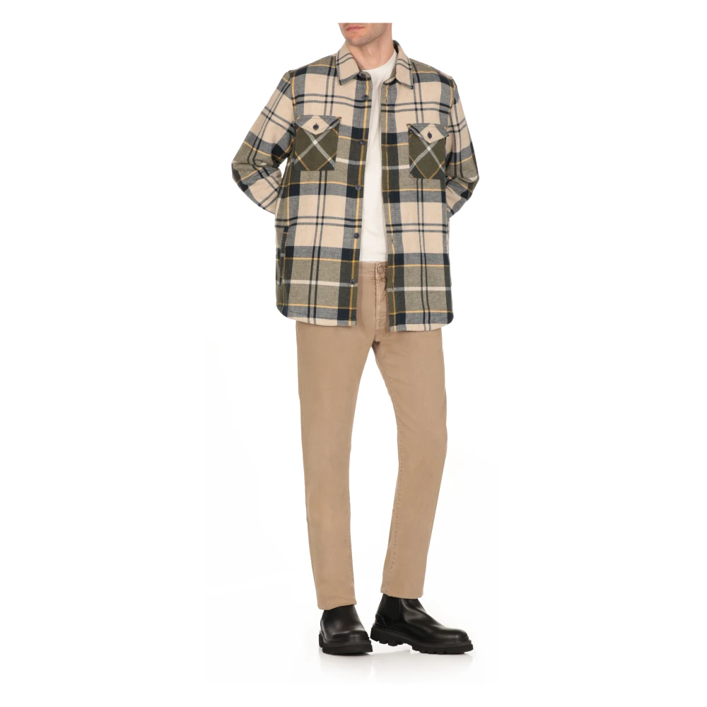 Barbour Multicolor Tartan Katoenen Overhemd met Kraag Multicolor Heren