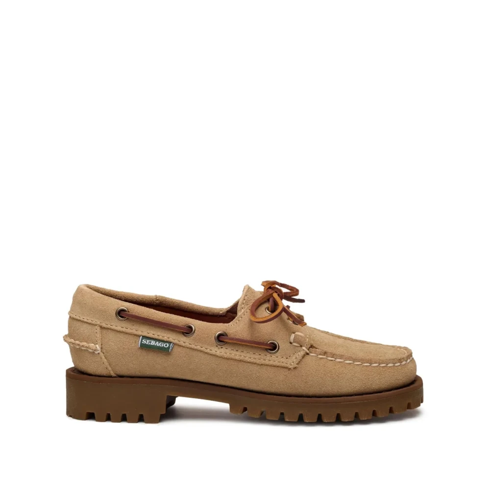 Sebago Beige Scarpe Da Barca Ranger - Immagine 3