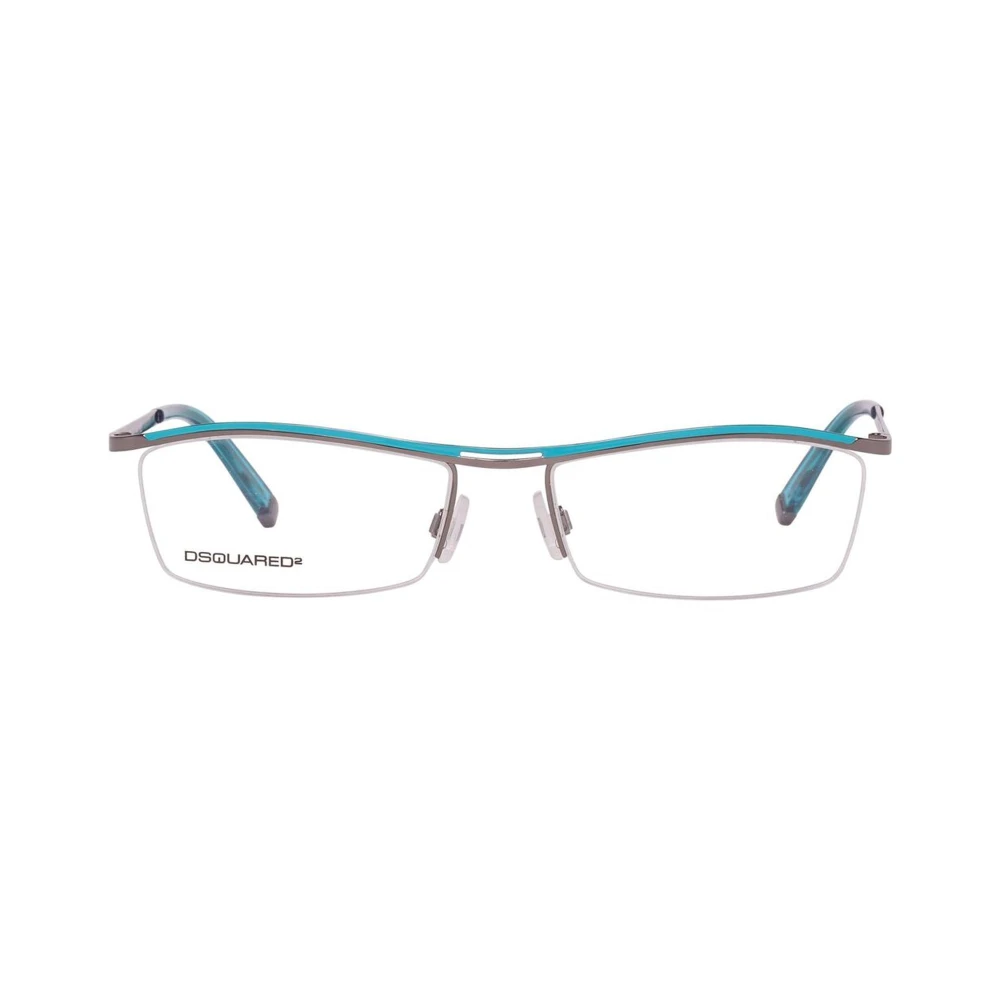 Dsquared2 Zilveren metalen frames met wijzerplaat Gray Dames