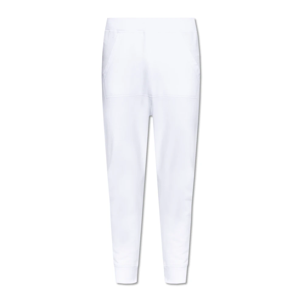 Dsquared2 Men Clothing Trousers White Ss23 White Heren