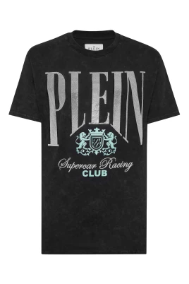 Jersey T-shirt Round Neck SS Strass Cars Racing