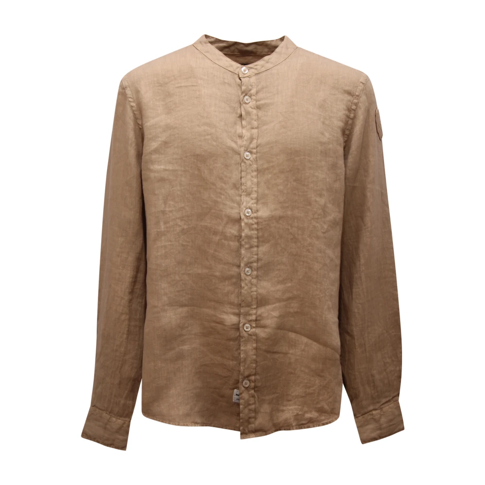 Blauer Men's Beige Camicia Coreana Call Linen Shirt - Casual Shirts - 2XL - Shirts