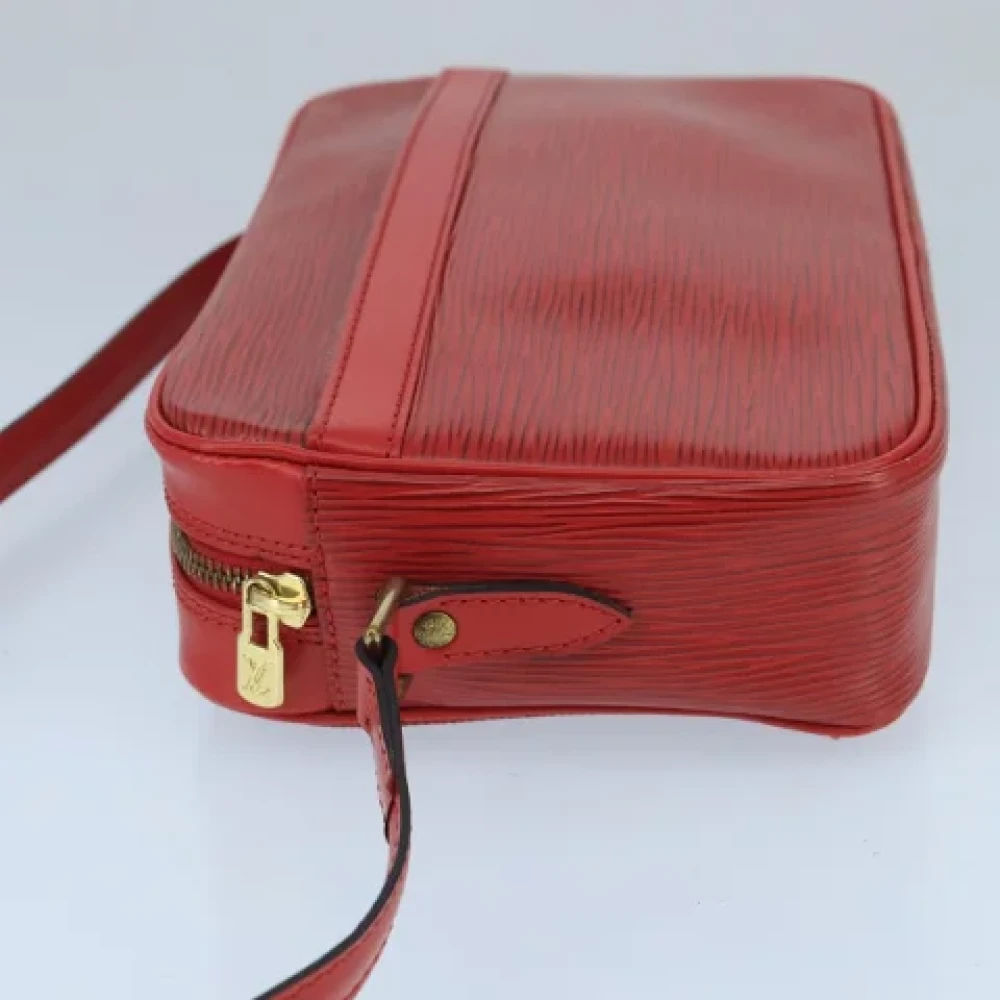 Louis Vuitton Vintage Pre-owned Leather shoulder-bags Red Dames