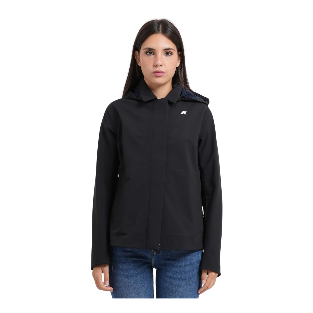K-Way Donna Nero - K-Way Giacconi - Jackets - S