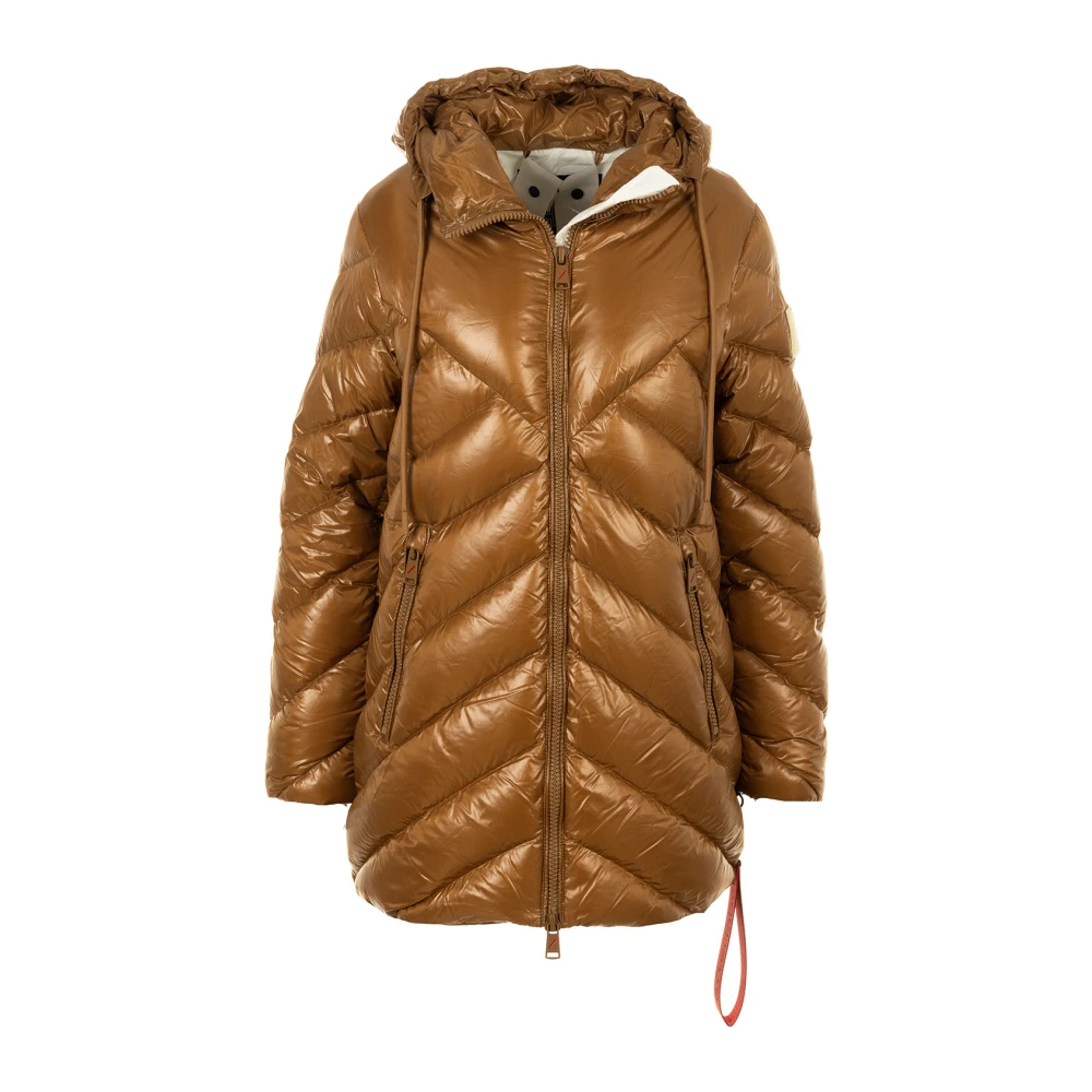 Afterlabel Bruine Jassen Vienna Stijl Brown Dames