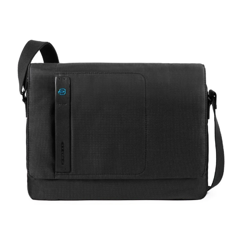 Piquadro Men's Black Laptop Messenger P16 14.0
