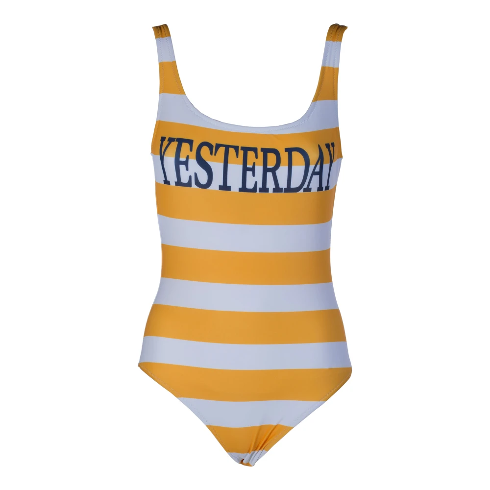 Alberta Ferretti Women's Yellow Stylish Swimwear Collection