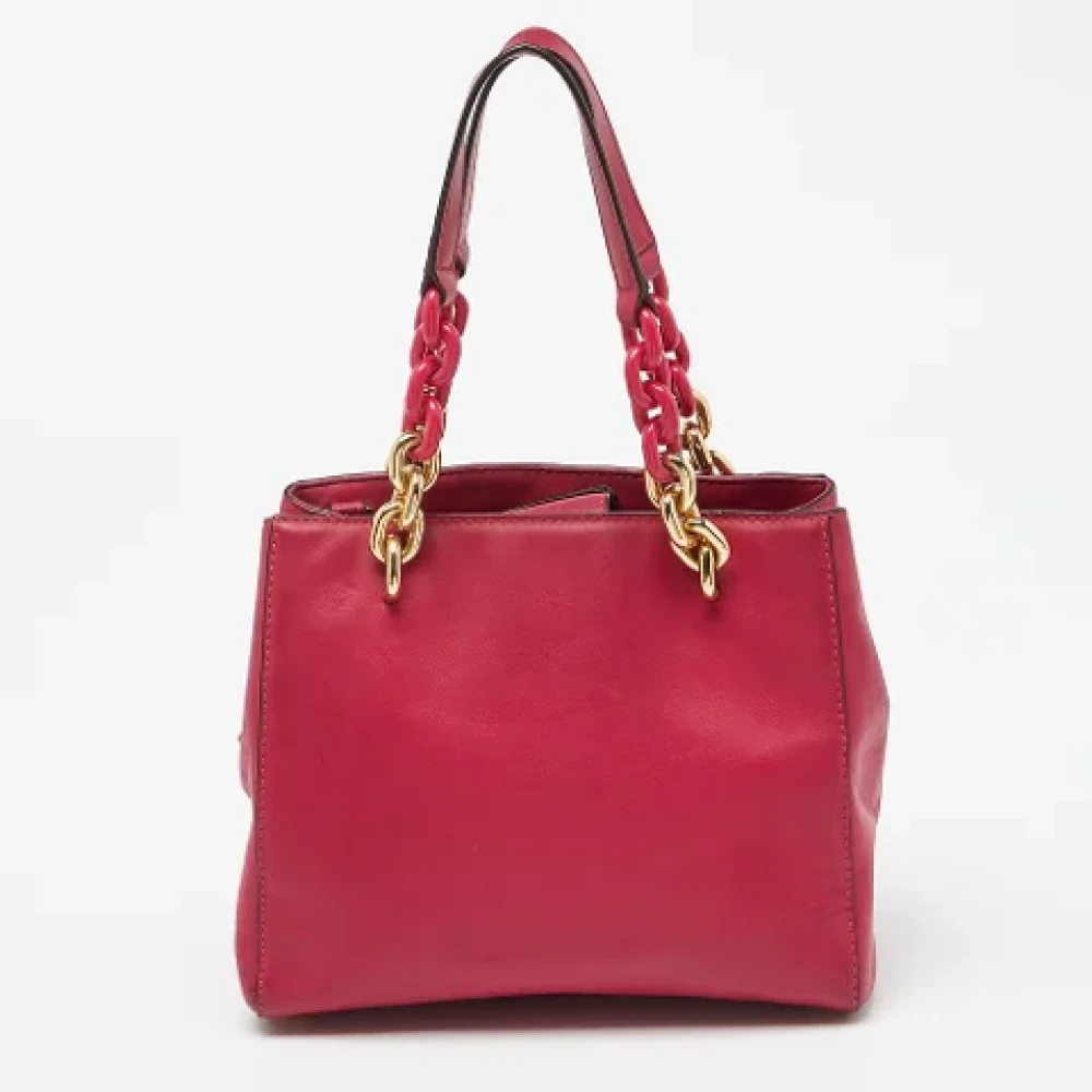 Michael Kors Pre-owned Leather totes Pink Dames